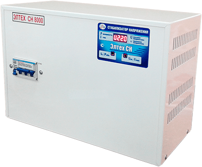 Стабилизатор напряжения Элтех СН 8000 стандарт 100